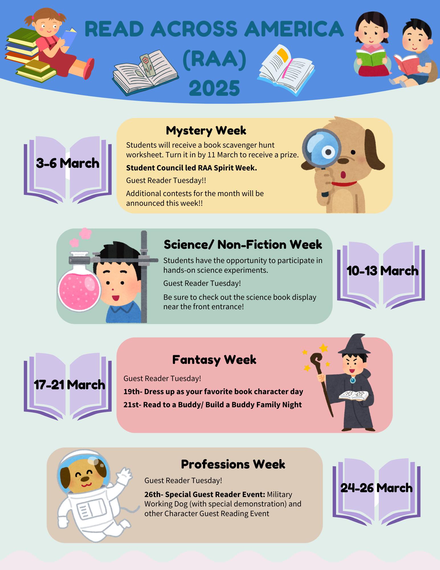 PTA Read Across America Information