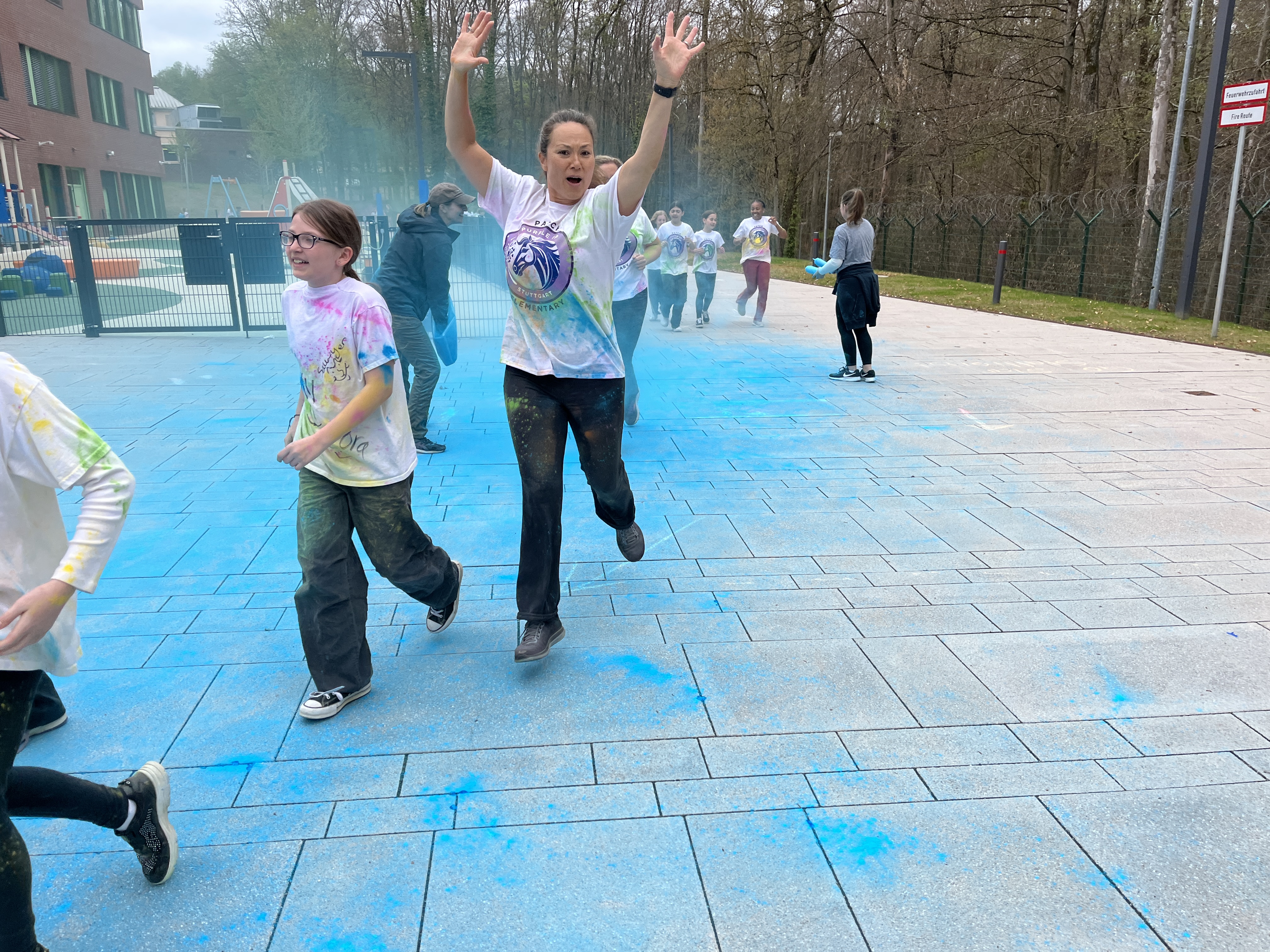 Color run fun