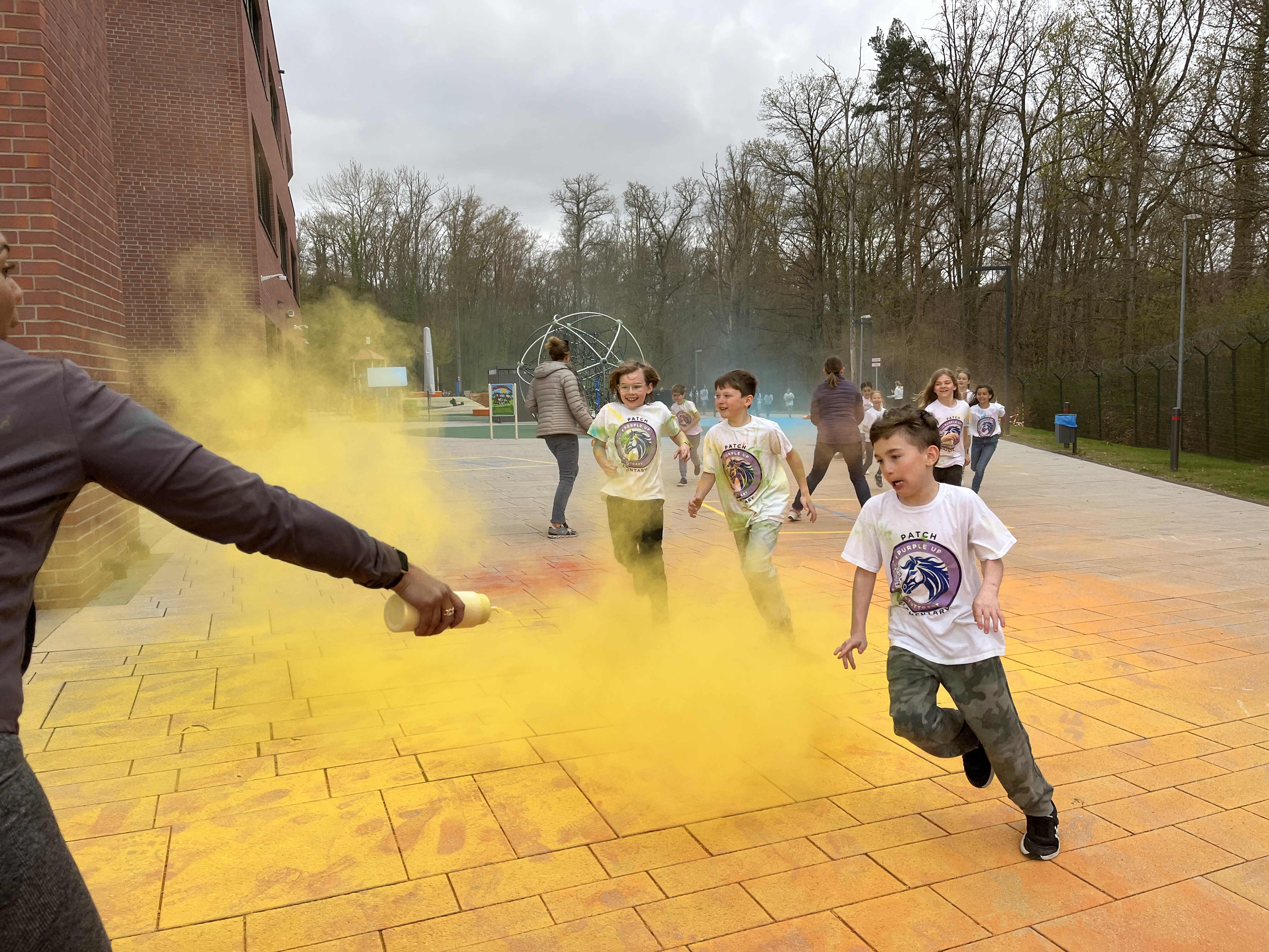 Color run fun