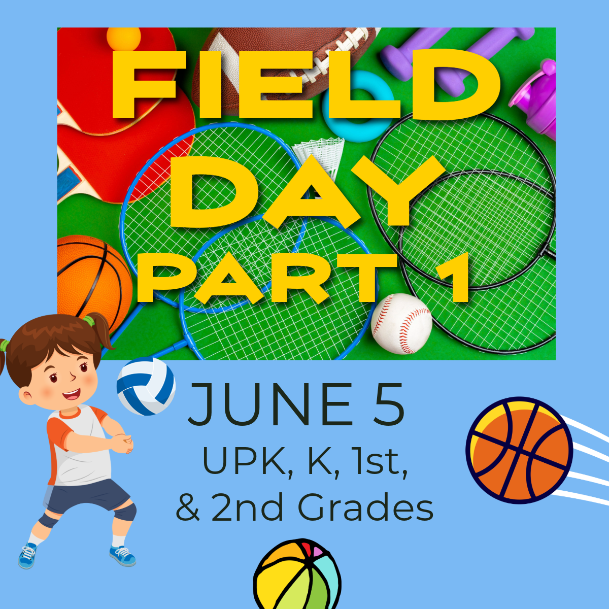 lower elementary field day june 5